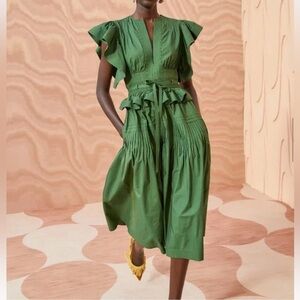 Ulla Johnson Florence Midi Dress Sz 6